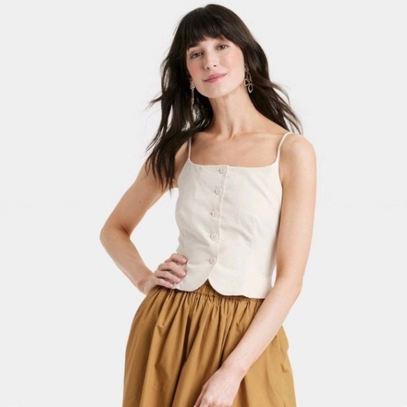 a new day Tops - Women's Square Neck Cami Vest - A New Day ~ XXL